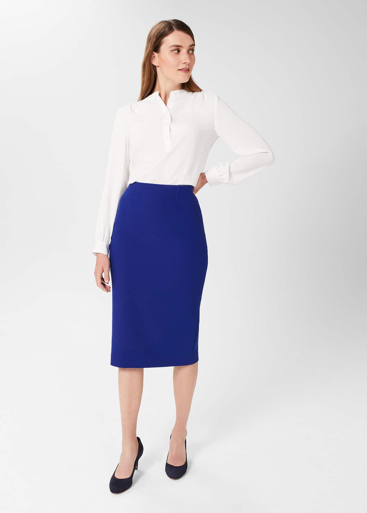 Royal Blue Skirt Outfit Ideas | lupon.gov.ph