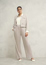 Delora Trousers, Oyster, hi-res