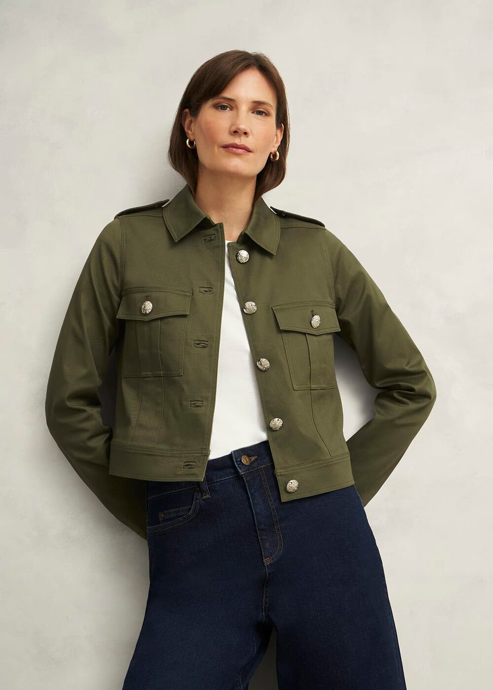 Kathie Jacket, Olive Green, hi-res