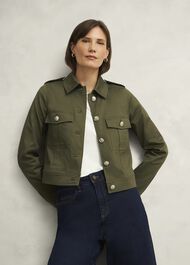 Kathie Jacket, Olive Green, hi-res