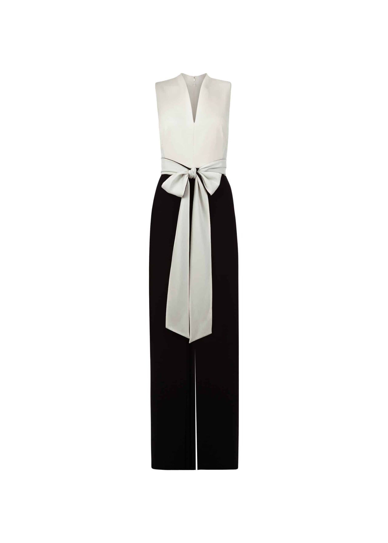 Chloe Jumpsuit Ivory Black