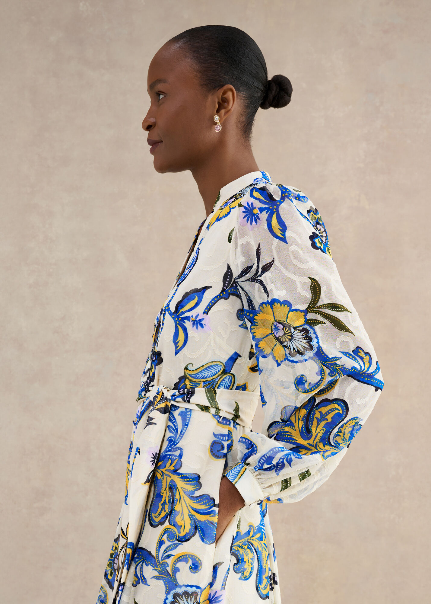 Shanice Paisley Maxi Dress | Hobbs US |
