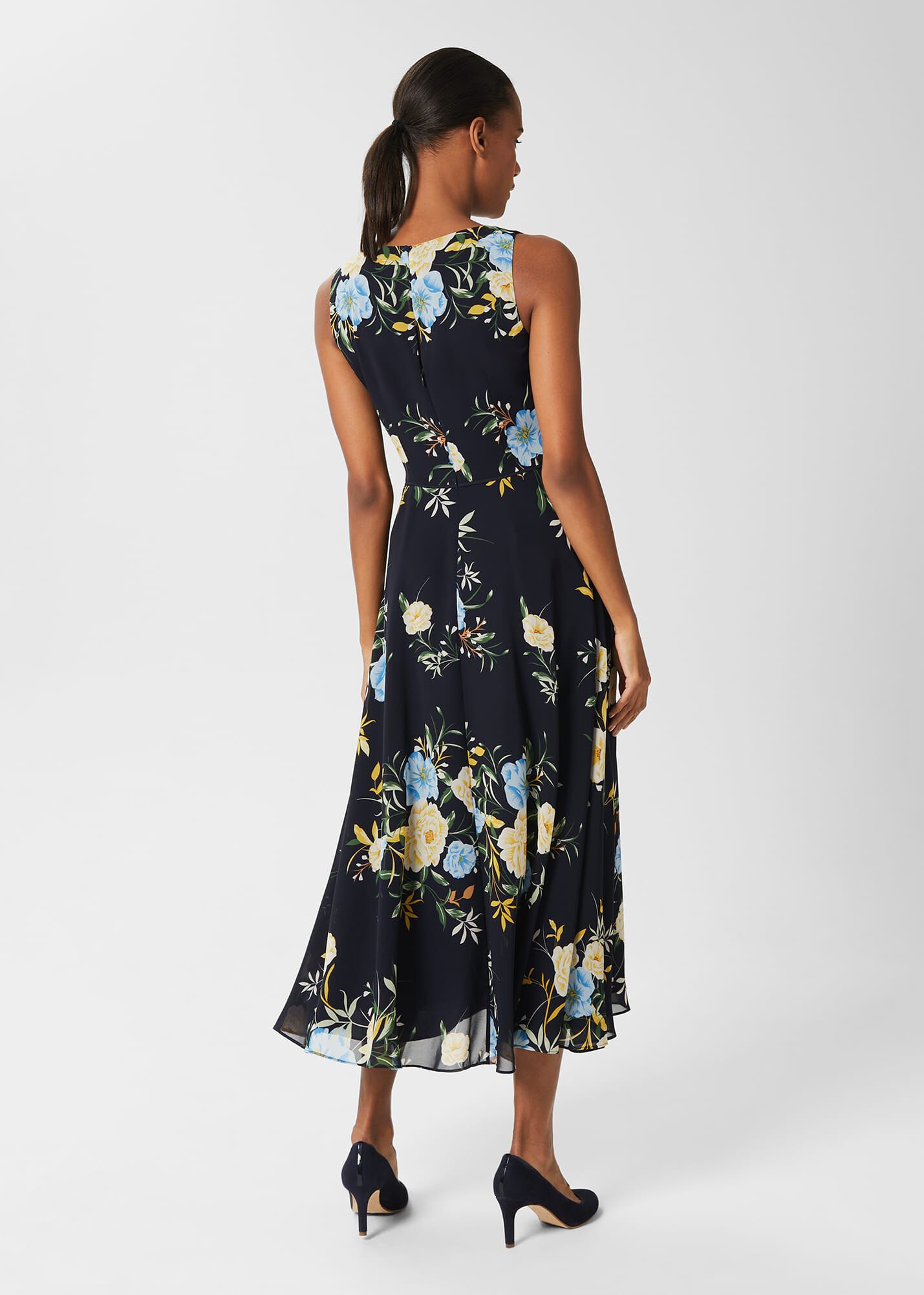 Hobbs carly online dress yellow