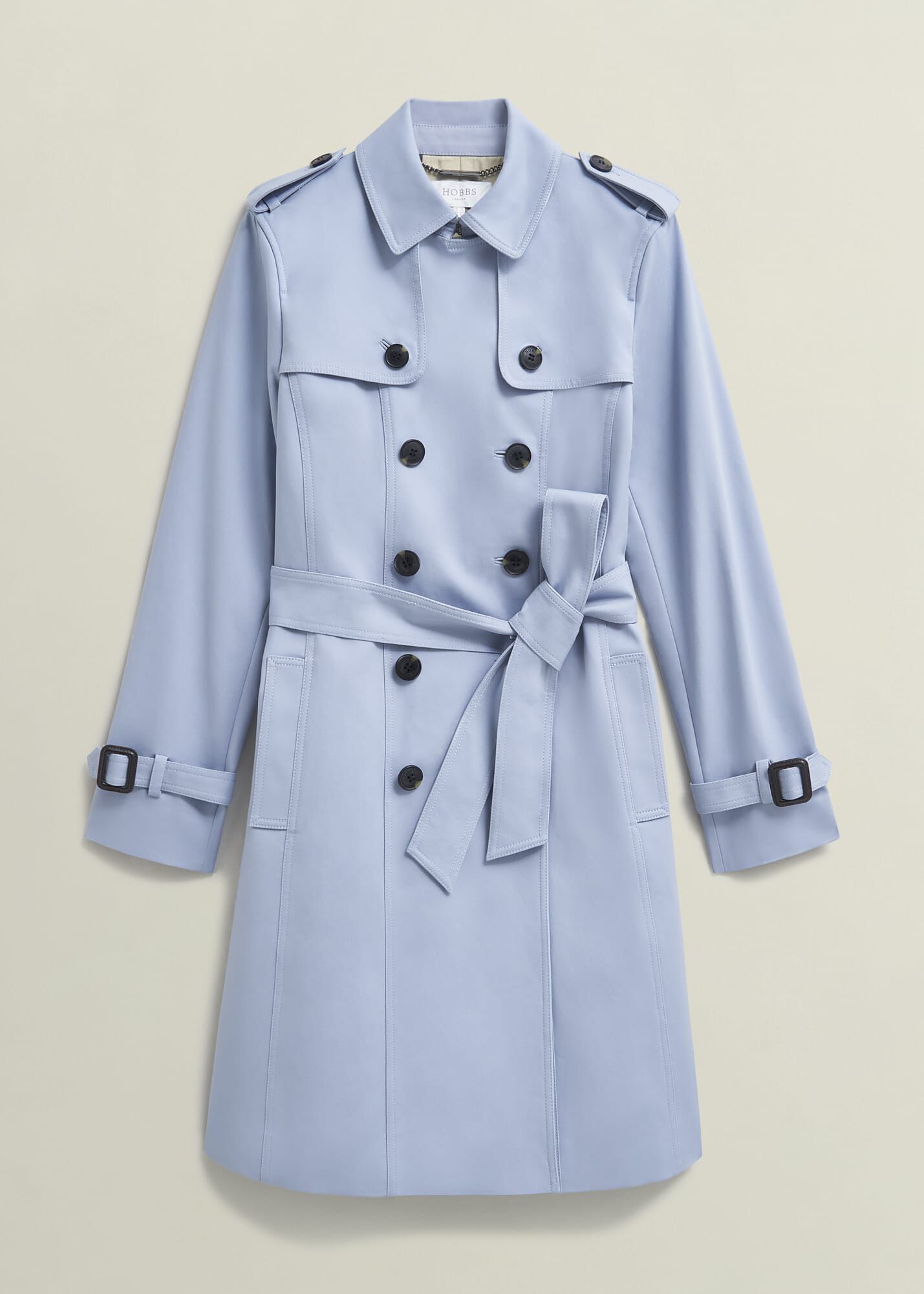 【Hobbs London】スカイラートレンチコート 英国発【HOBBS LONDON】プチ スカイラー 耐雨性トレンチコート