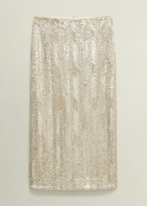 Marlowe Sequin Skirt