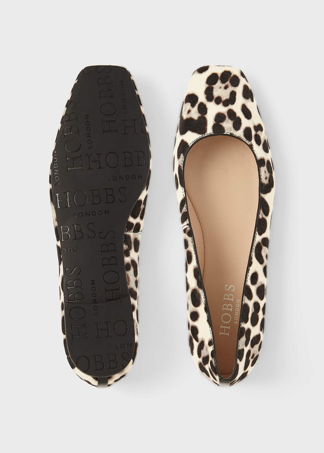 Jemma Animal Print Ballerina Hobbs