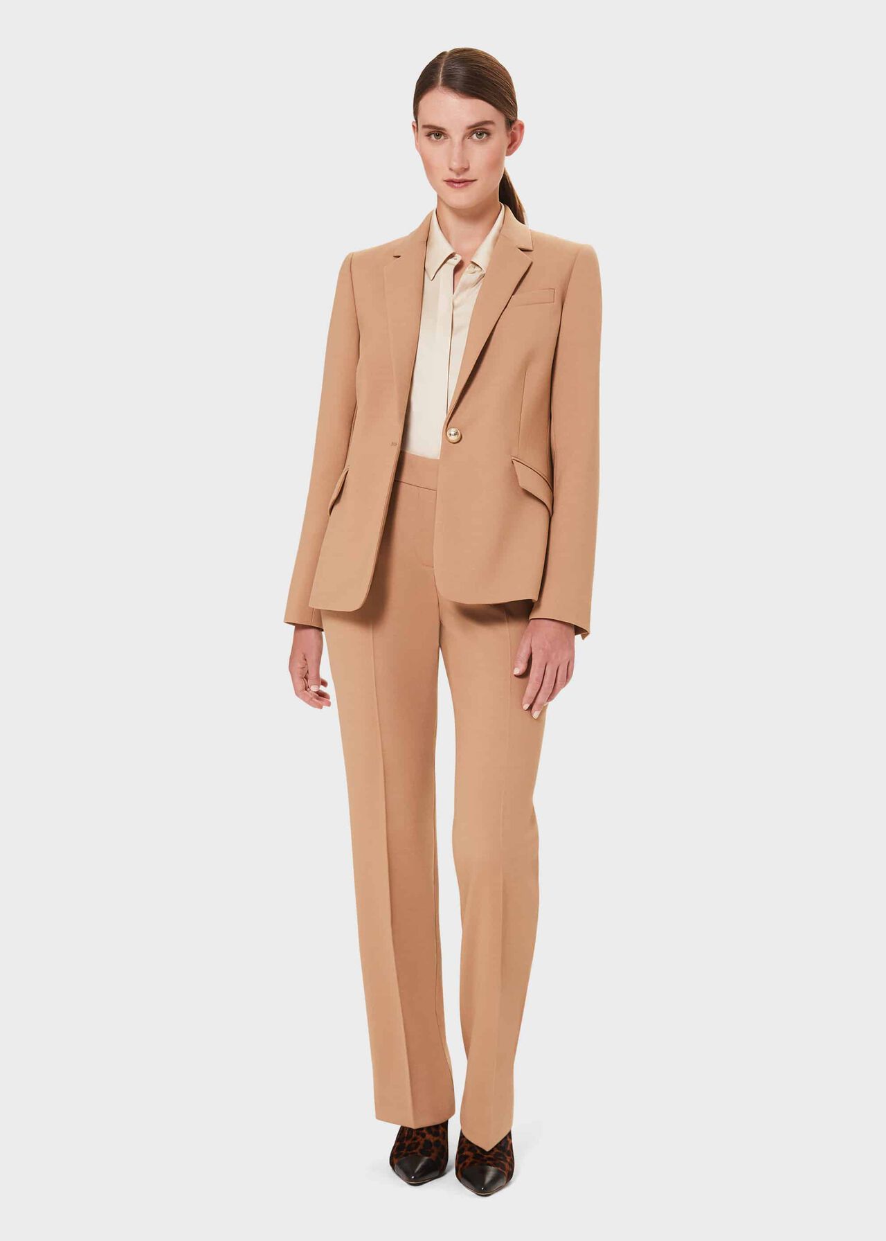 Laurel Wool Blend Blazer Hobbs