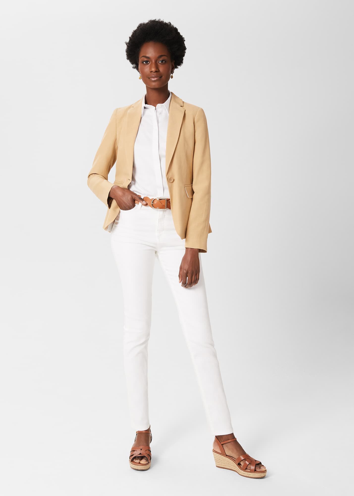 Trent Silk Linen Jacket