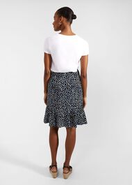 Margot Skirt, Navy Multi, hi-res