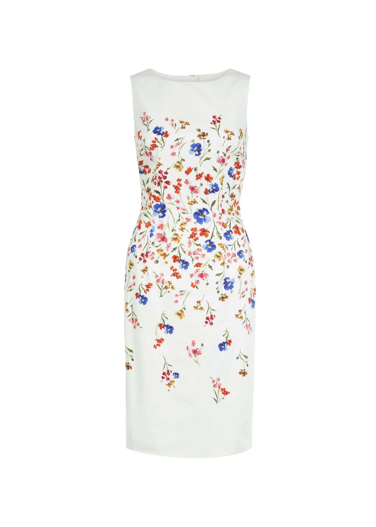 Fiona Dress Ivory Multi