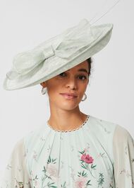 Victoria Fascinator, Sage Green, hi-res