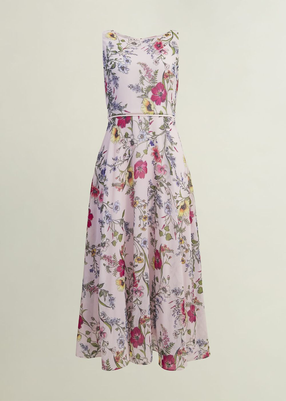 Petite Carly Dress, Pale Pink Multi, hi-res