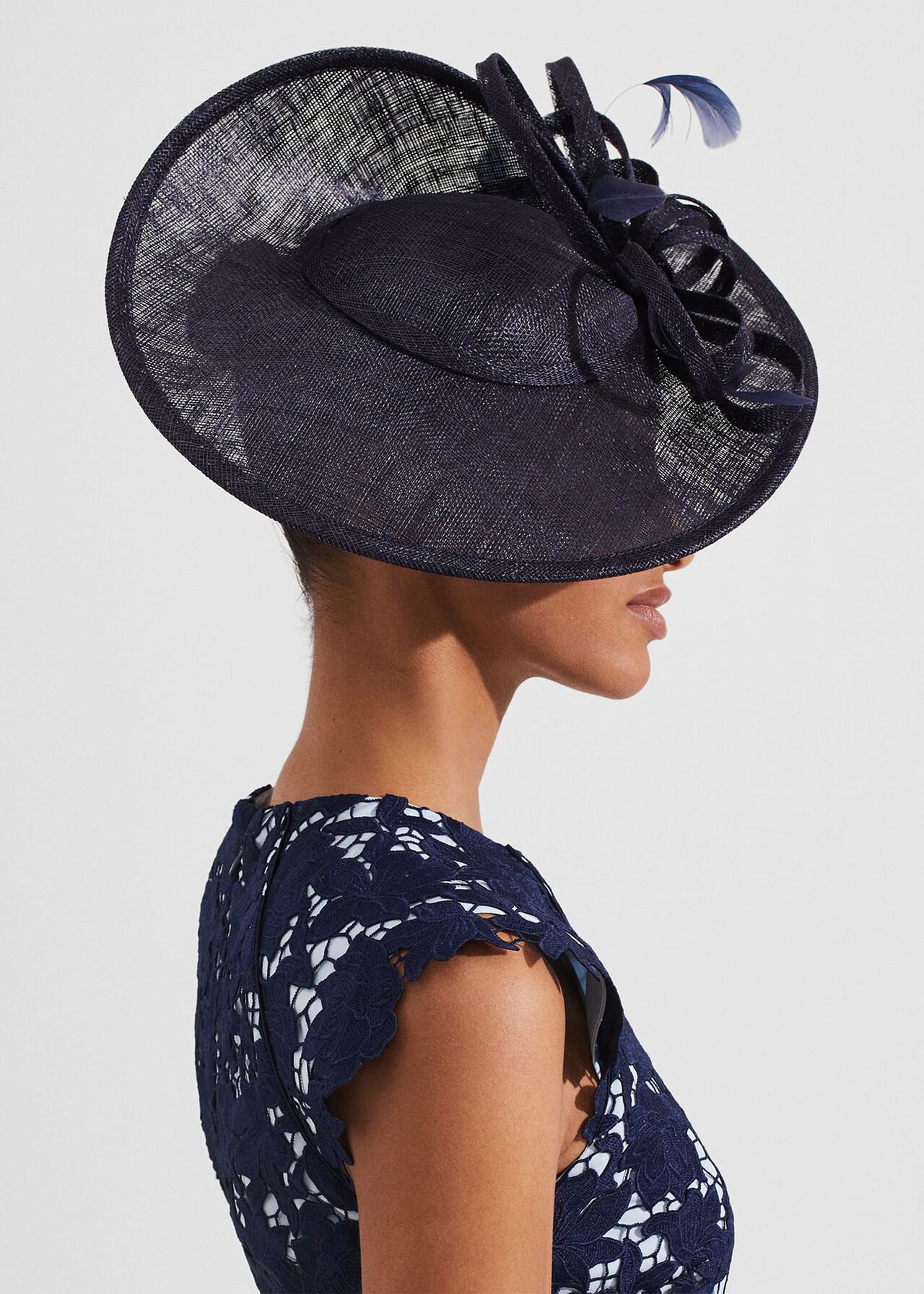 Alisa Fascinator, Midnight, hi-res