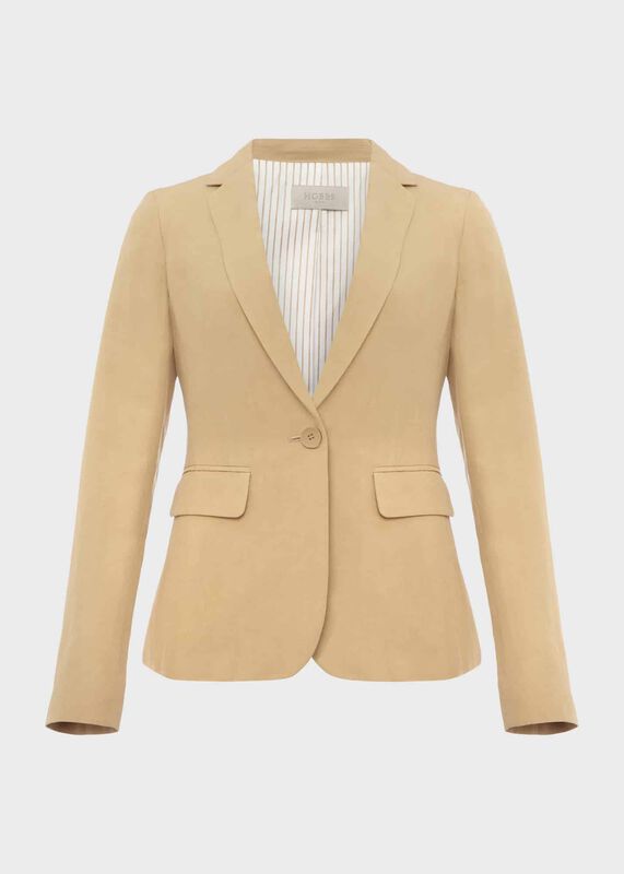 Trent Silk Linen Jacket