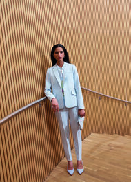 Keighley Tapered Suit Trousers, Pale Blue, hi-res