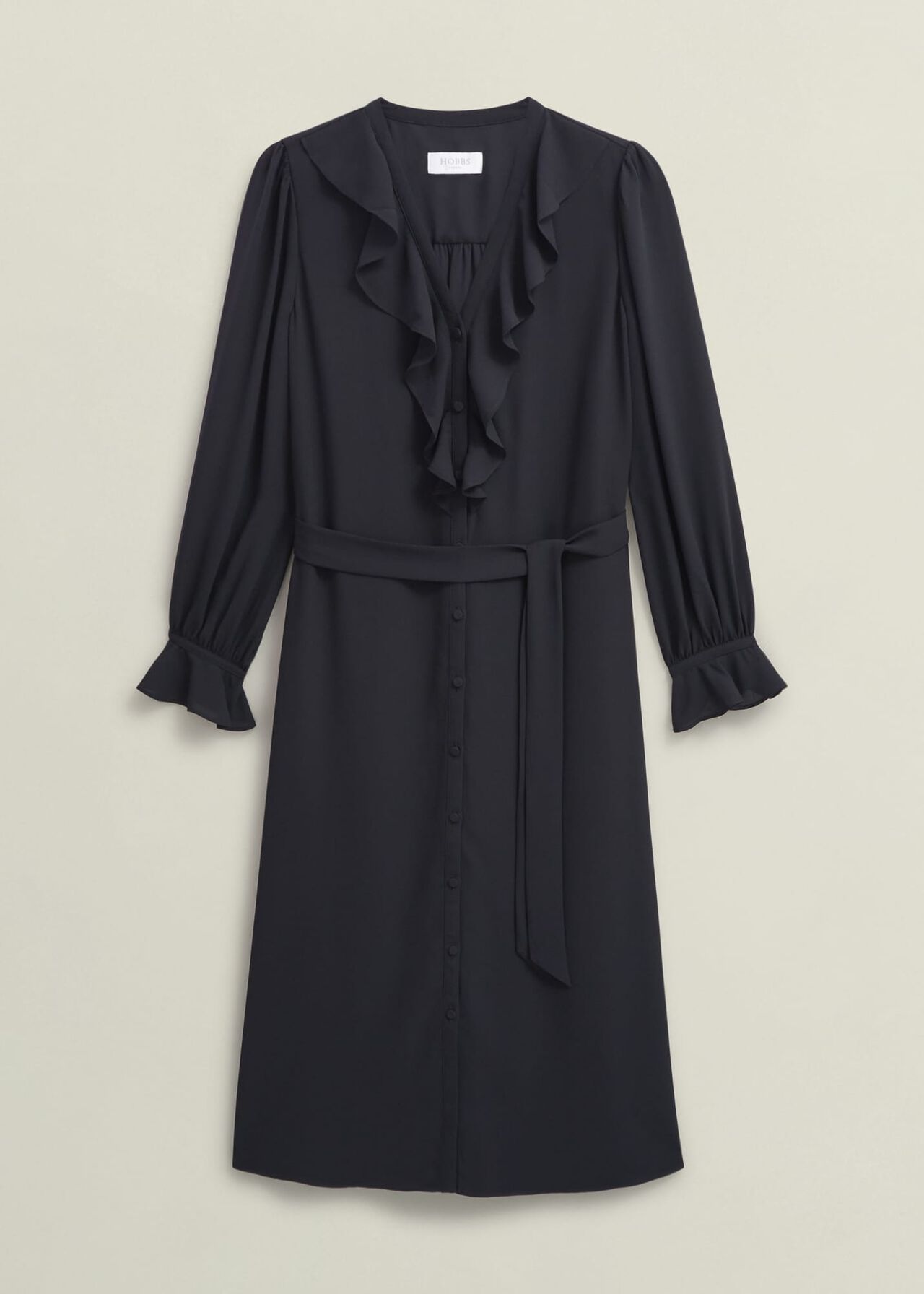 Maisie Dress, Hobbs Black, hi-res