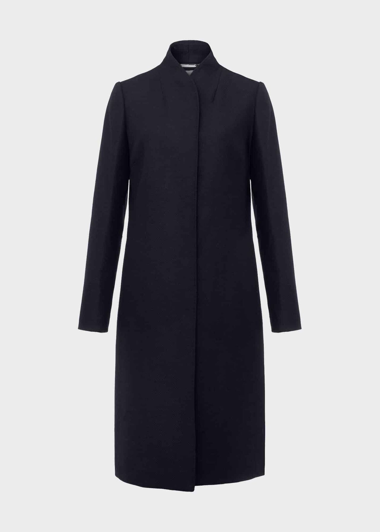 Millie Wool Coat, Navy, hi-res