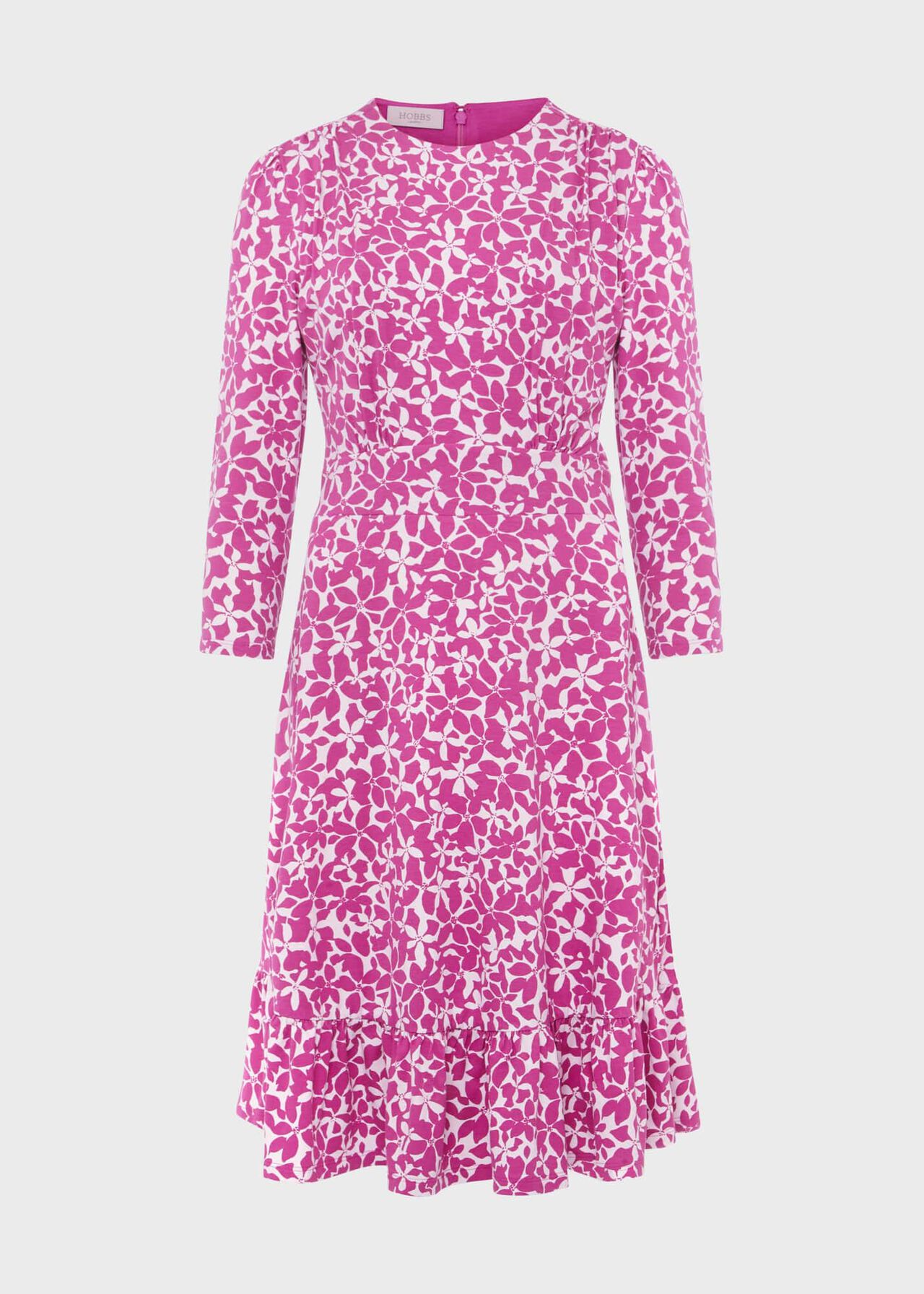 Ami Jersey Dress, Pink Multi, hi-res