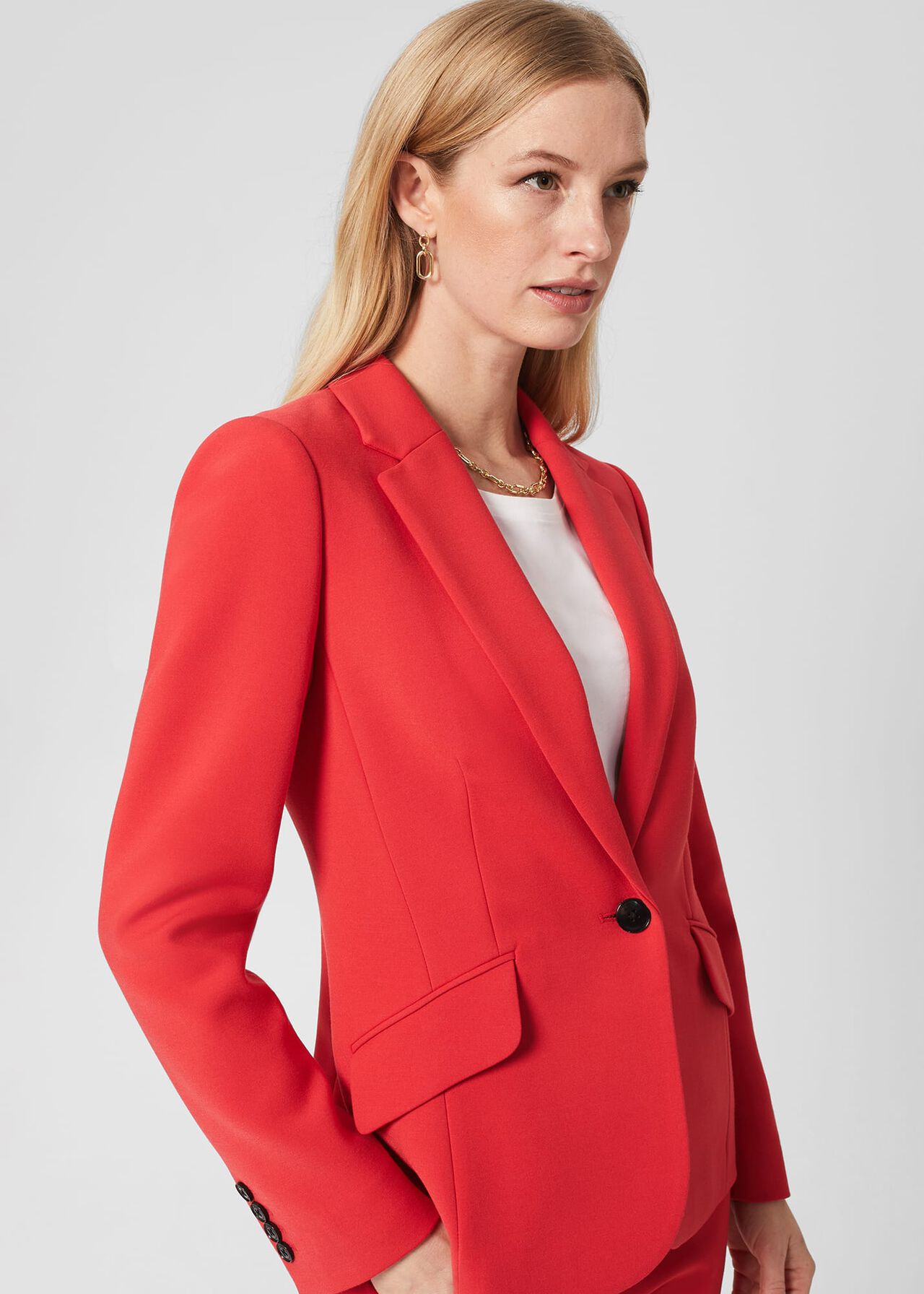 Petite Suki Jacket, Flame Red, hi-res