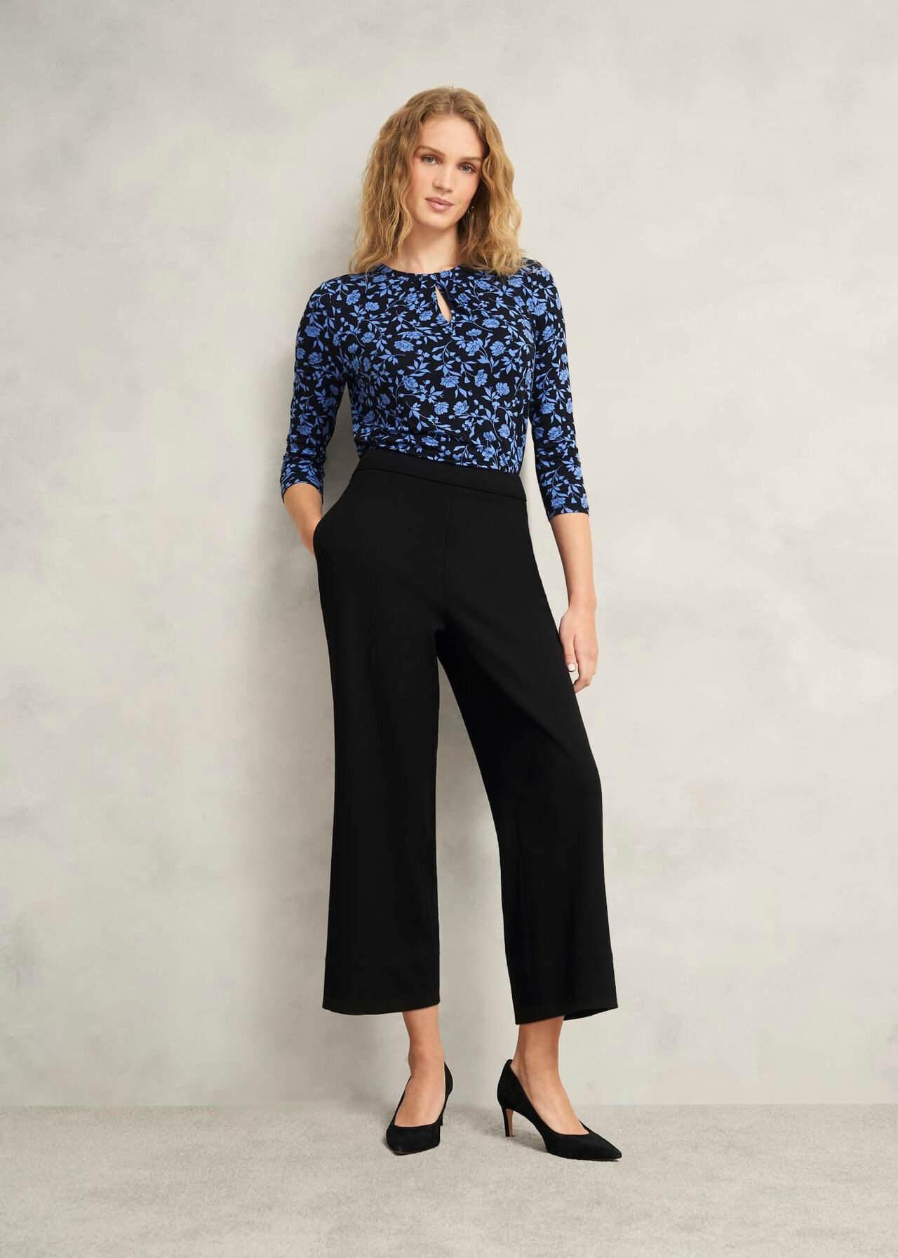 Hobbs Dina Crop Trousers Hobbs Dina Crop Trousers