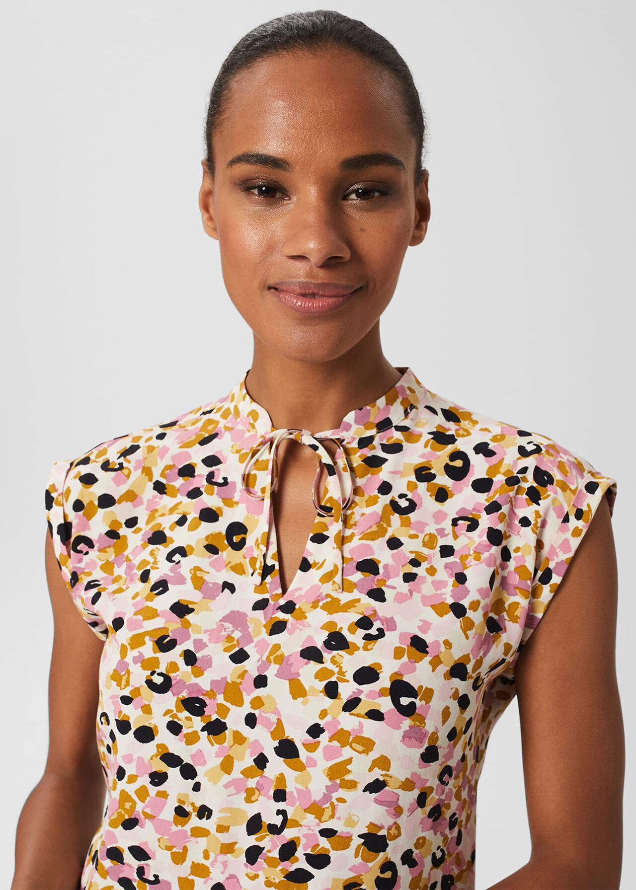 Cala Blouse, Ivory Multi, hi-res