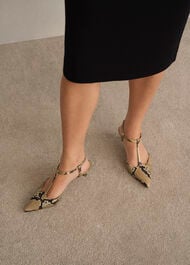 Maddison T-Bar Courts, Snakeskin, hi-res