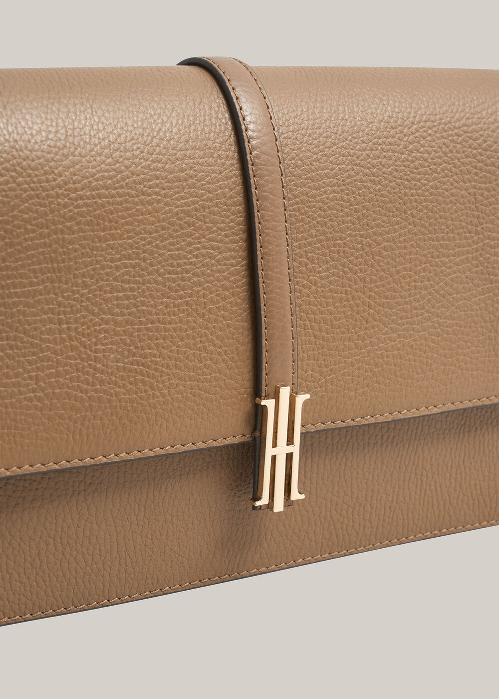 Cassidy Leather Crossbody Bag, Tan, hi-res
