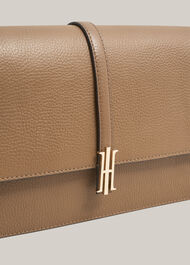 Cassidy Leather Crossbody Bag, Tan, hi-res