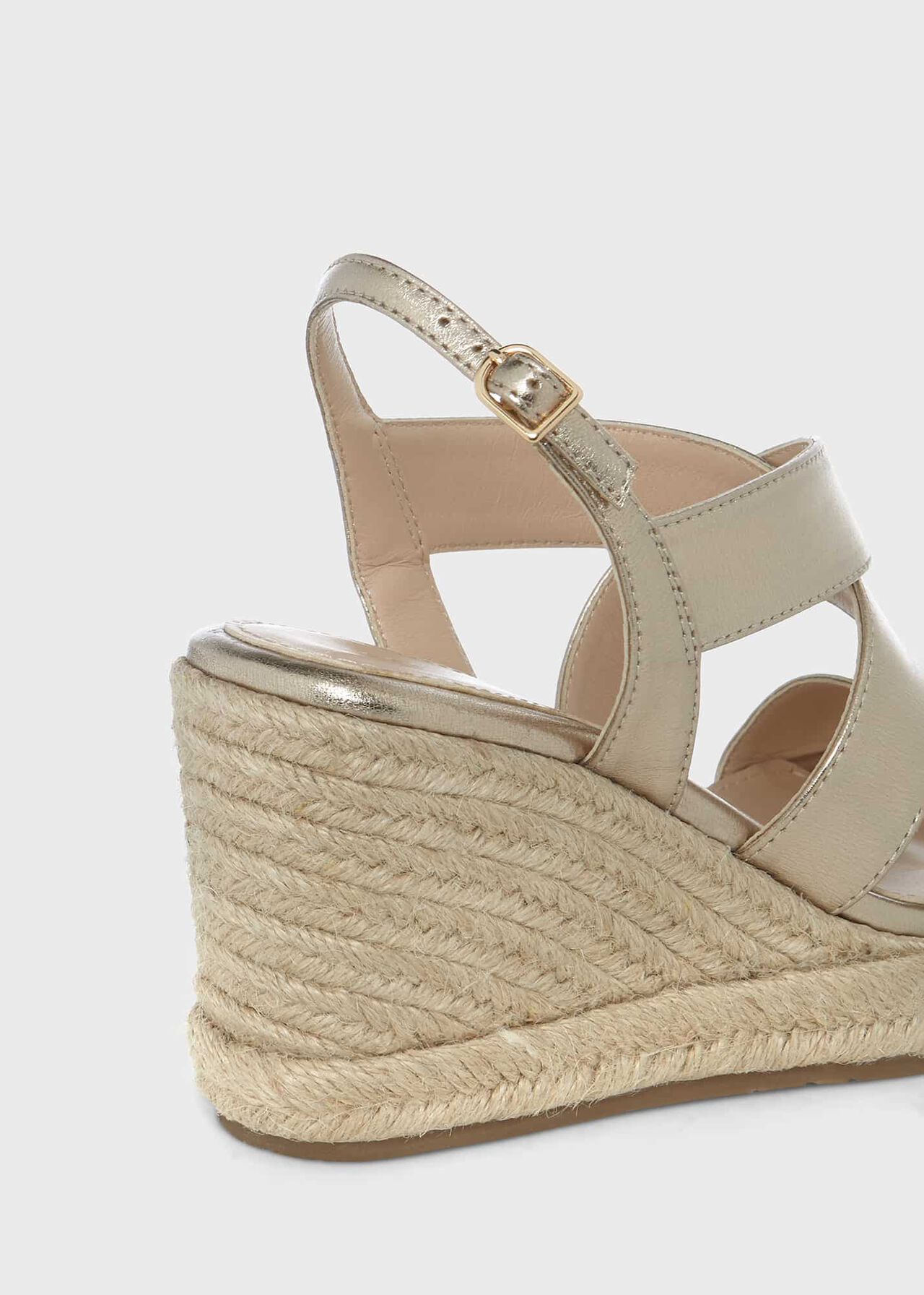 Bridgette Espadrille, Pale Gold, hi-res