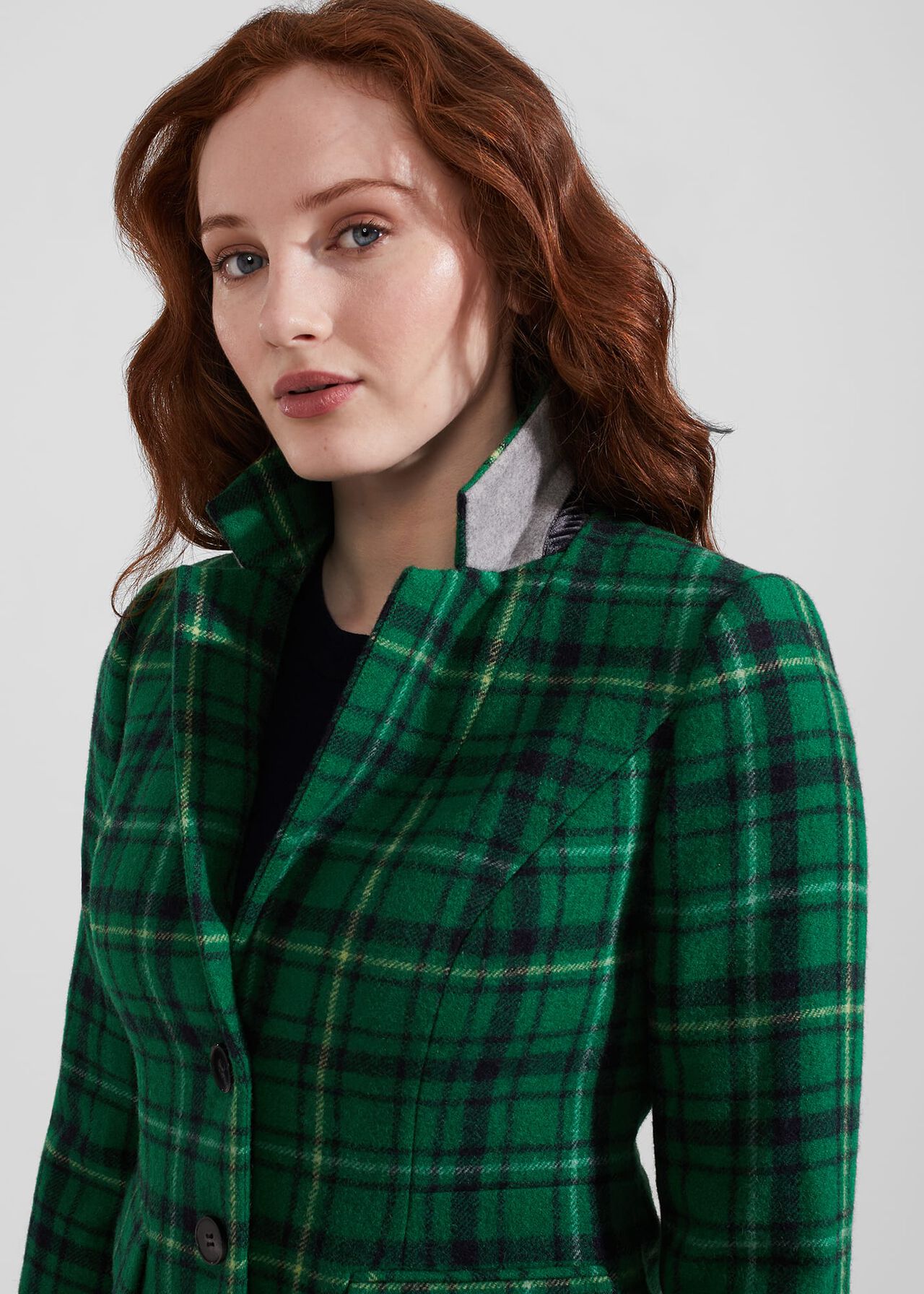 Hackness Wool Jacket, Green Multi, hi-res