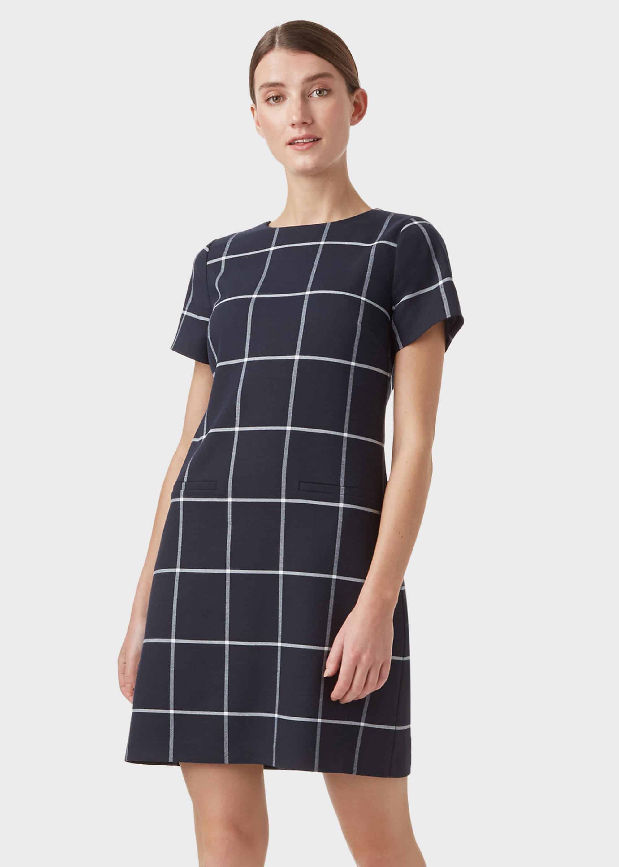 zara white collar dress