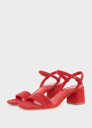 Jilly Sandal, Deep Cherry Red, hi-res