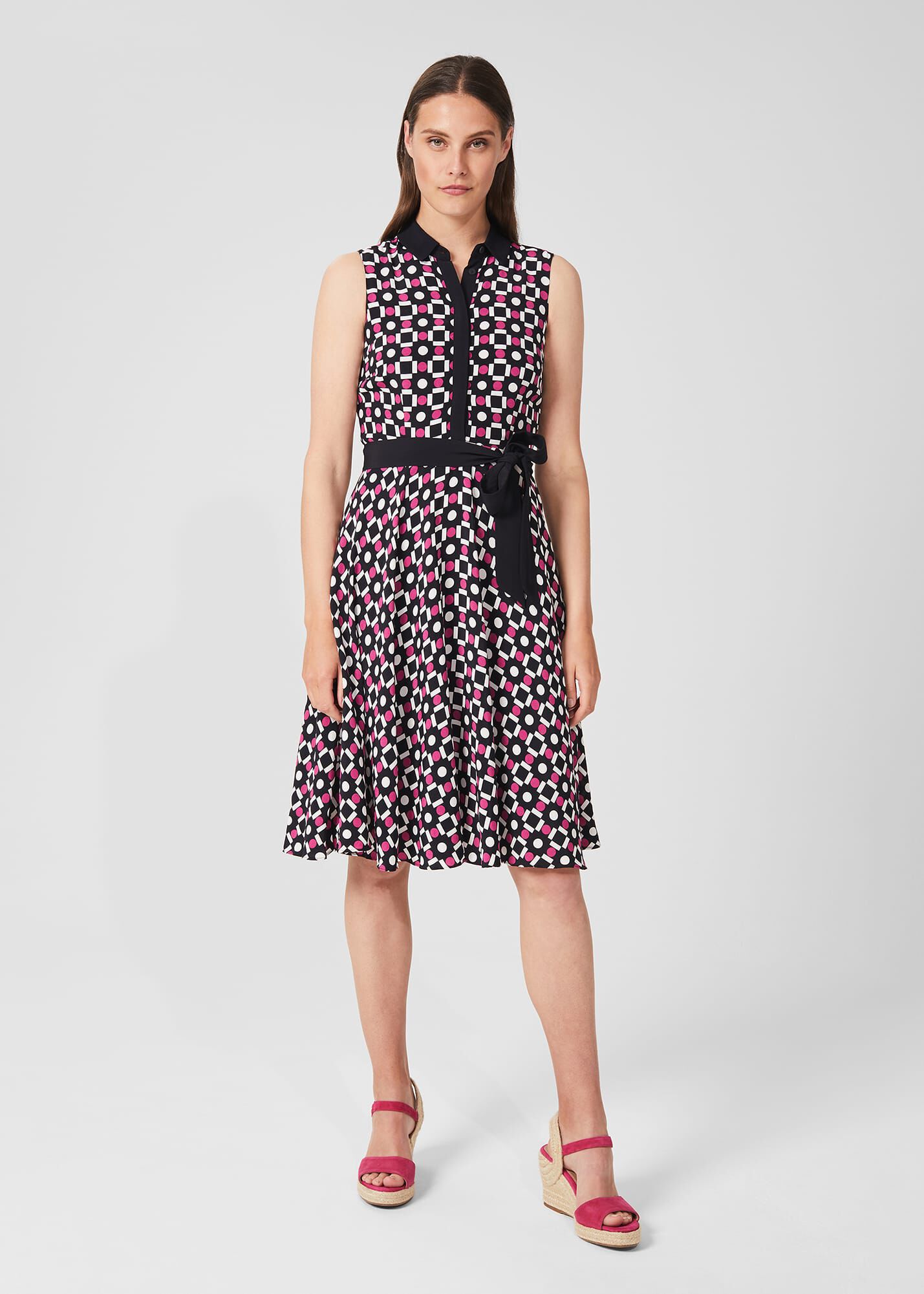 Hobbs belinda spot dress shop