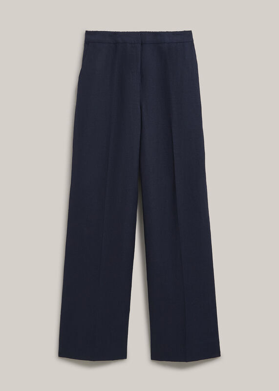 Alessia Linen Wide Trousers