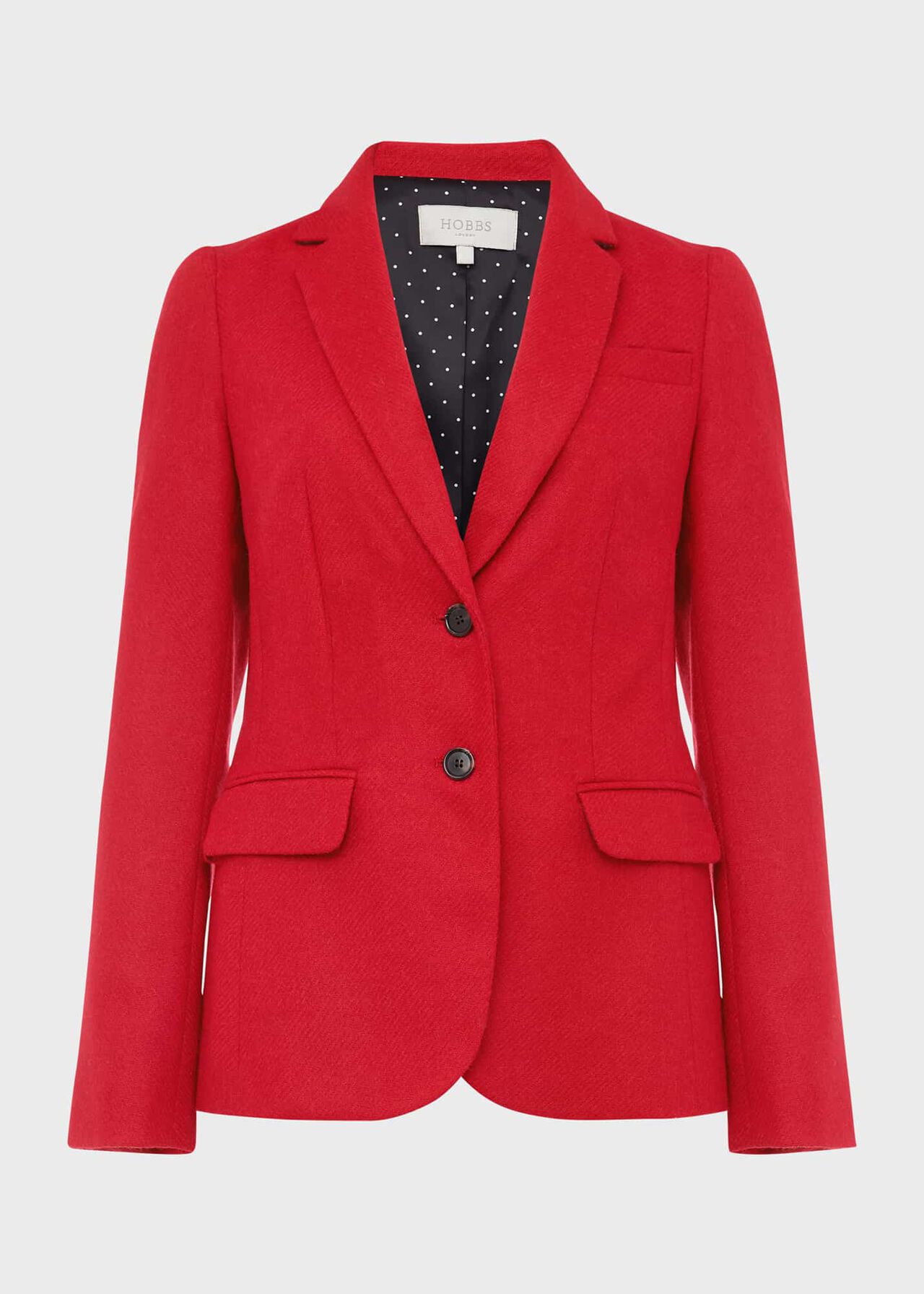 Jessica Wool Jacket Hobbs Red