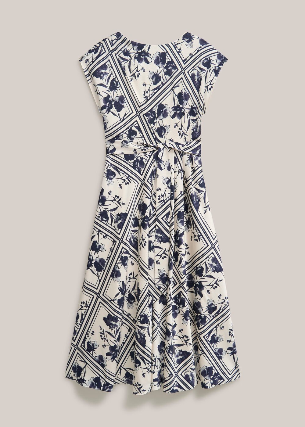 Latimer Dress, Cream Midnight, hi-res