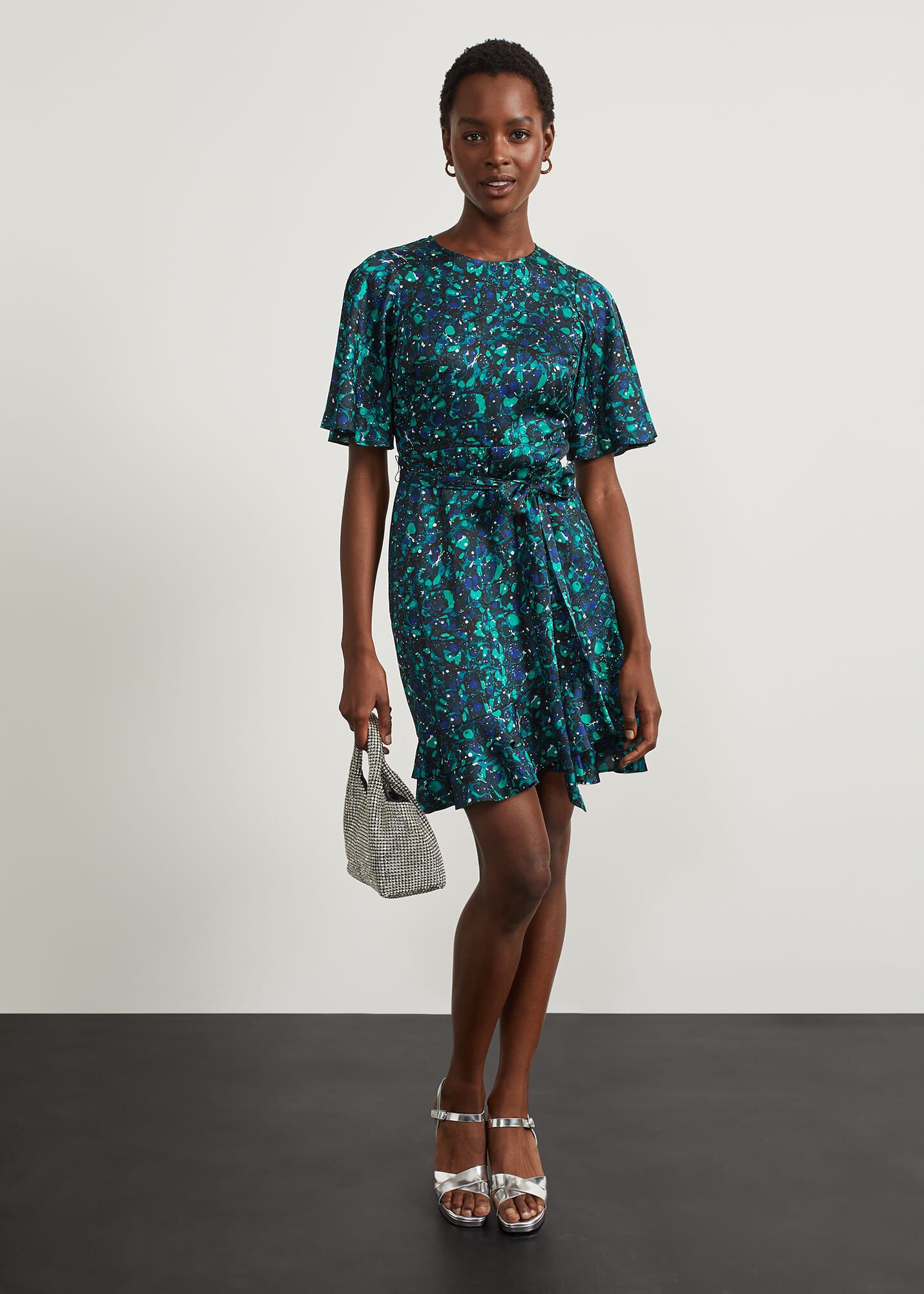 Printed a clearance line dress