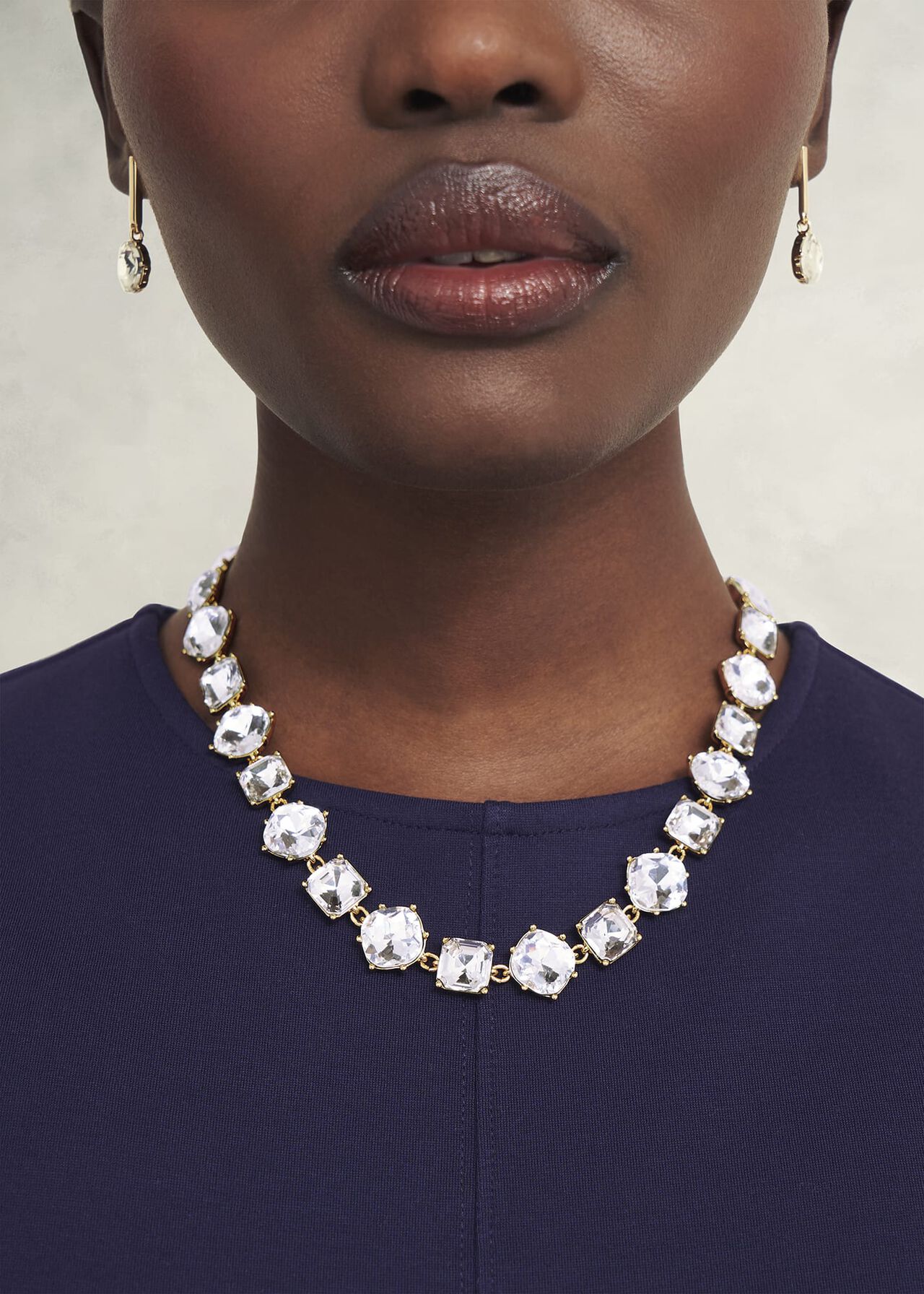 Aria Necklace, Gold, hi-res