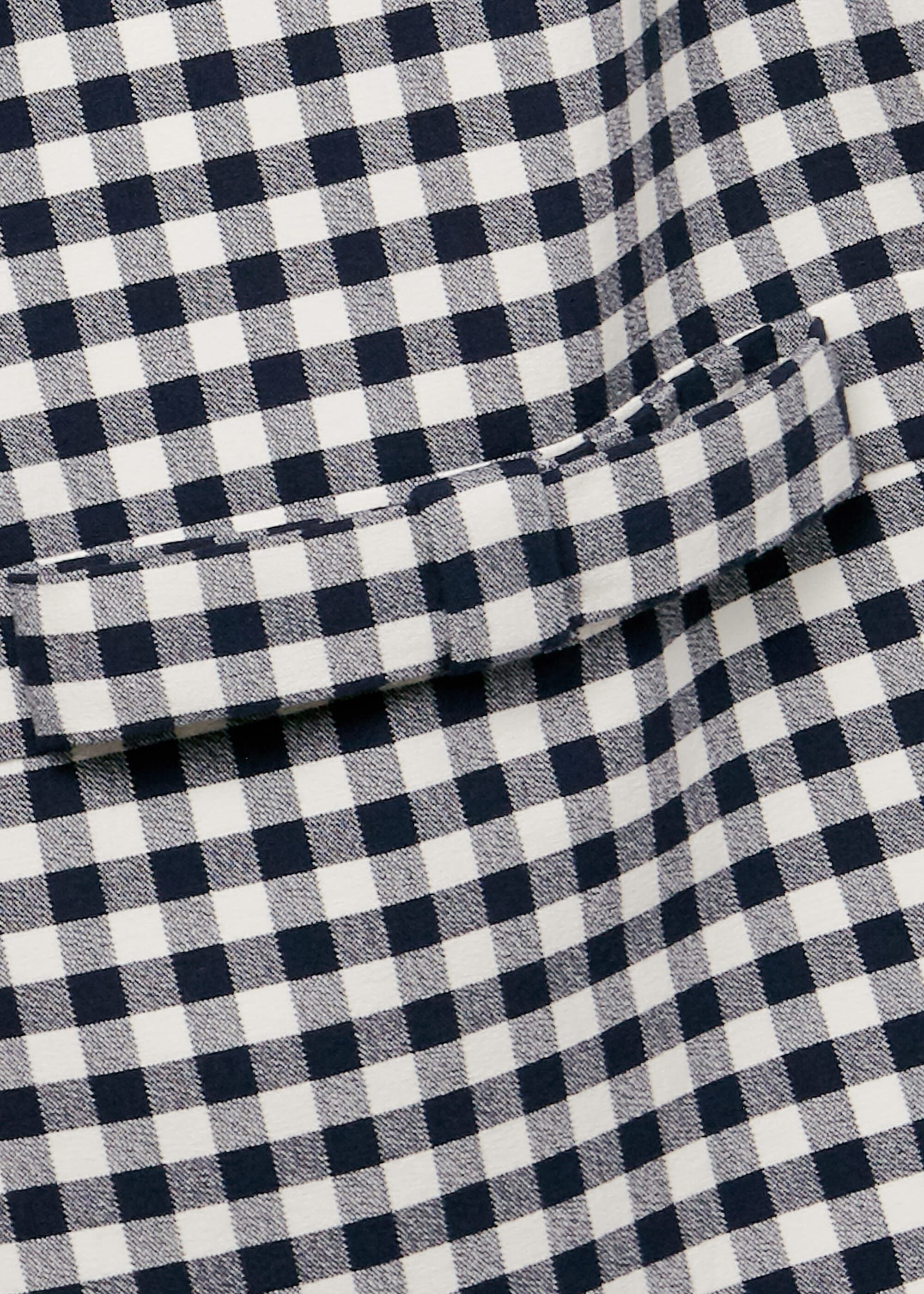 Astrea Check A Line Dress