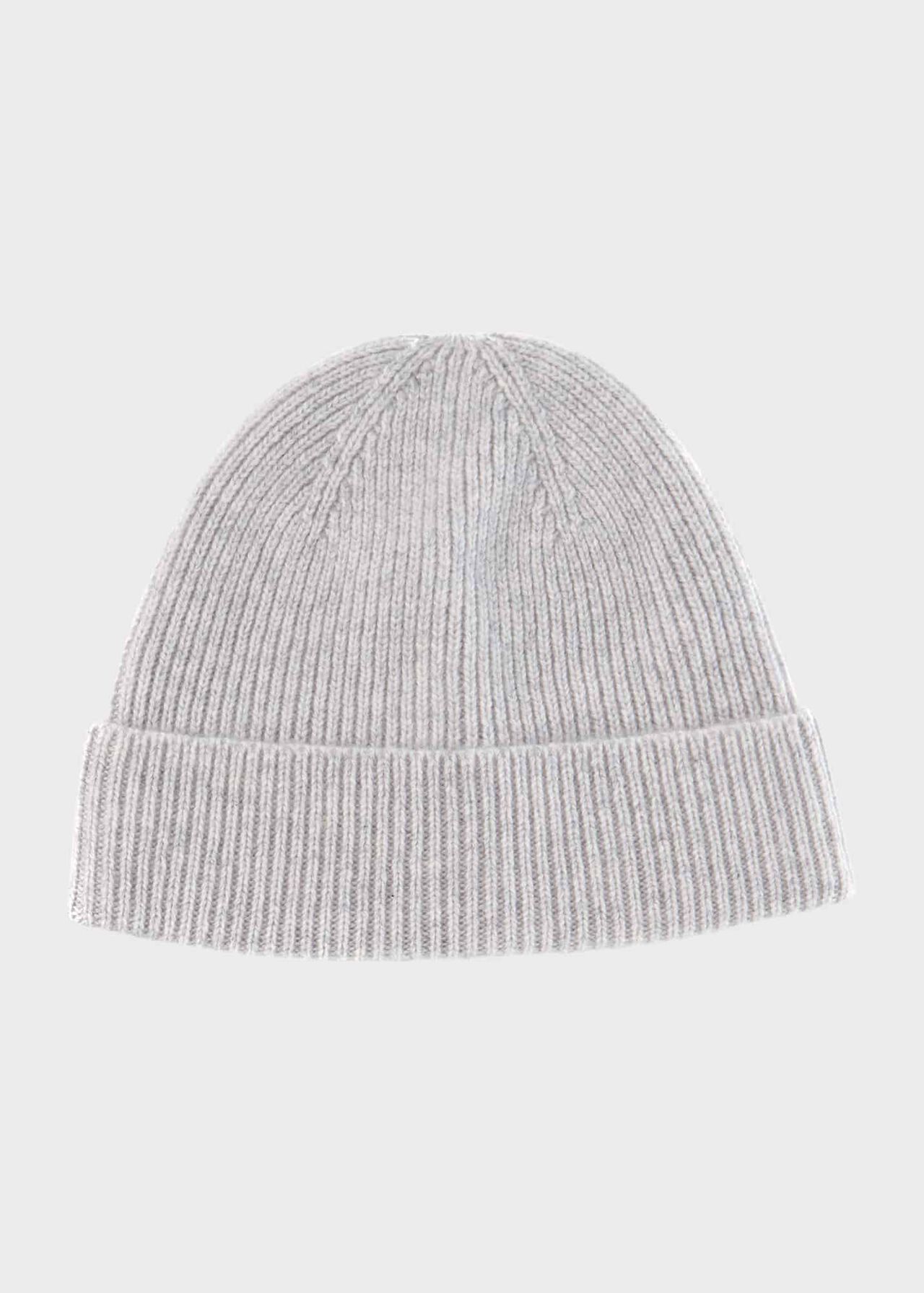 Mabel Cashmere Hat, Pale Grey, hi-res