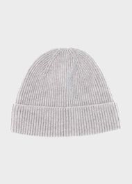 Mabel Cashmere Hat, Pale Grey, hi-res