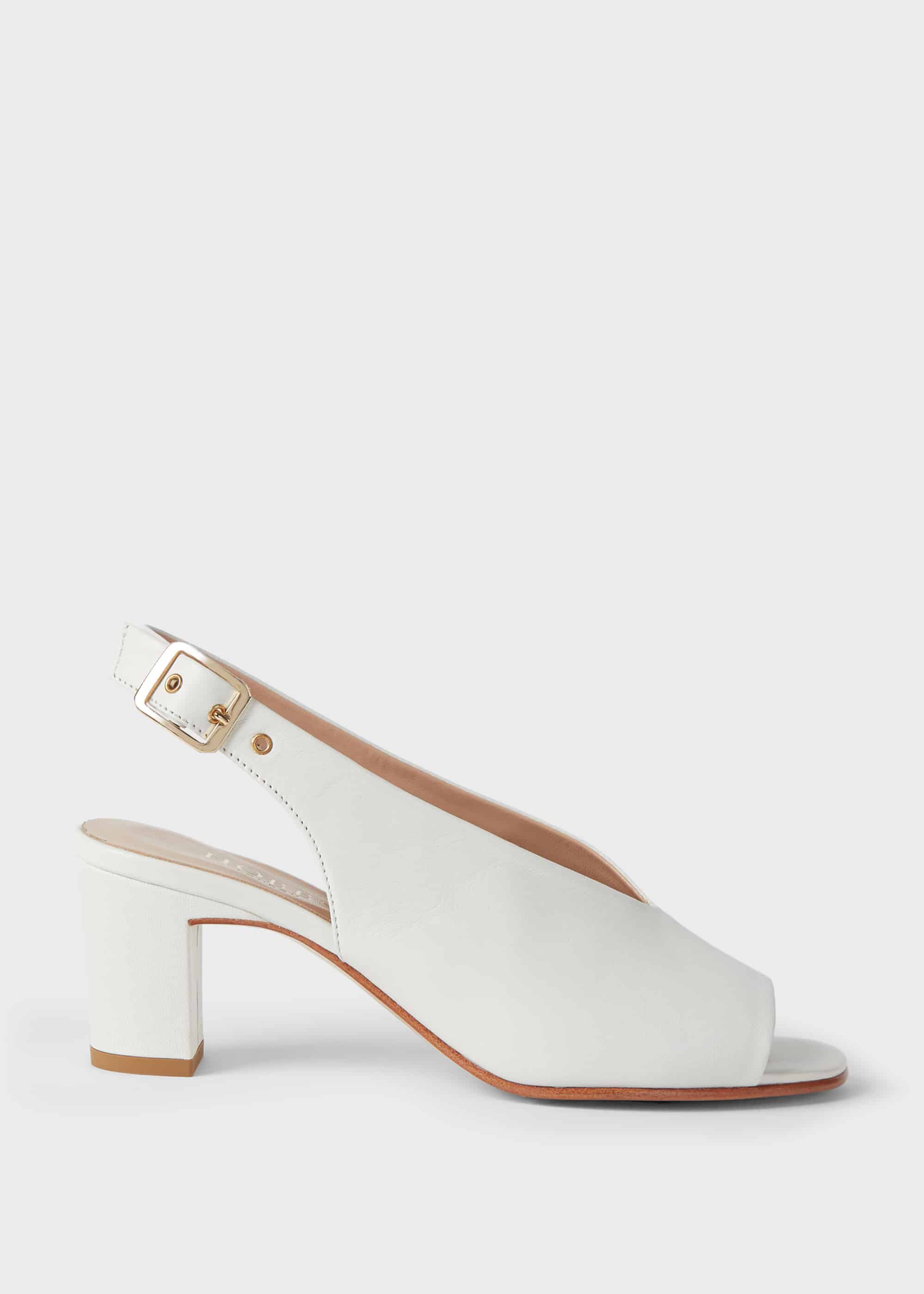 hobbs white sandals