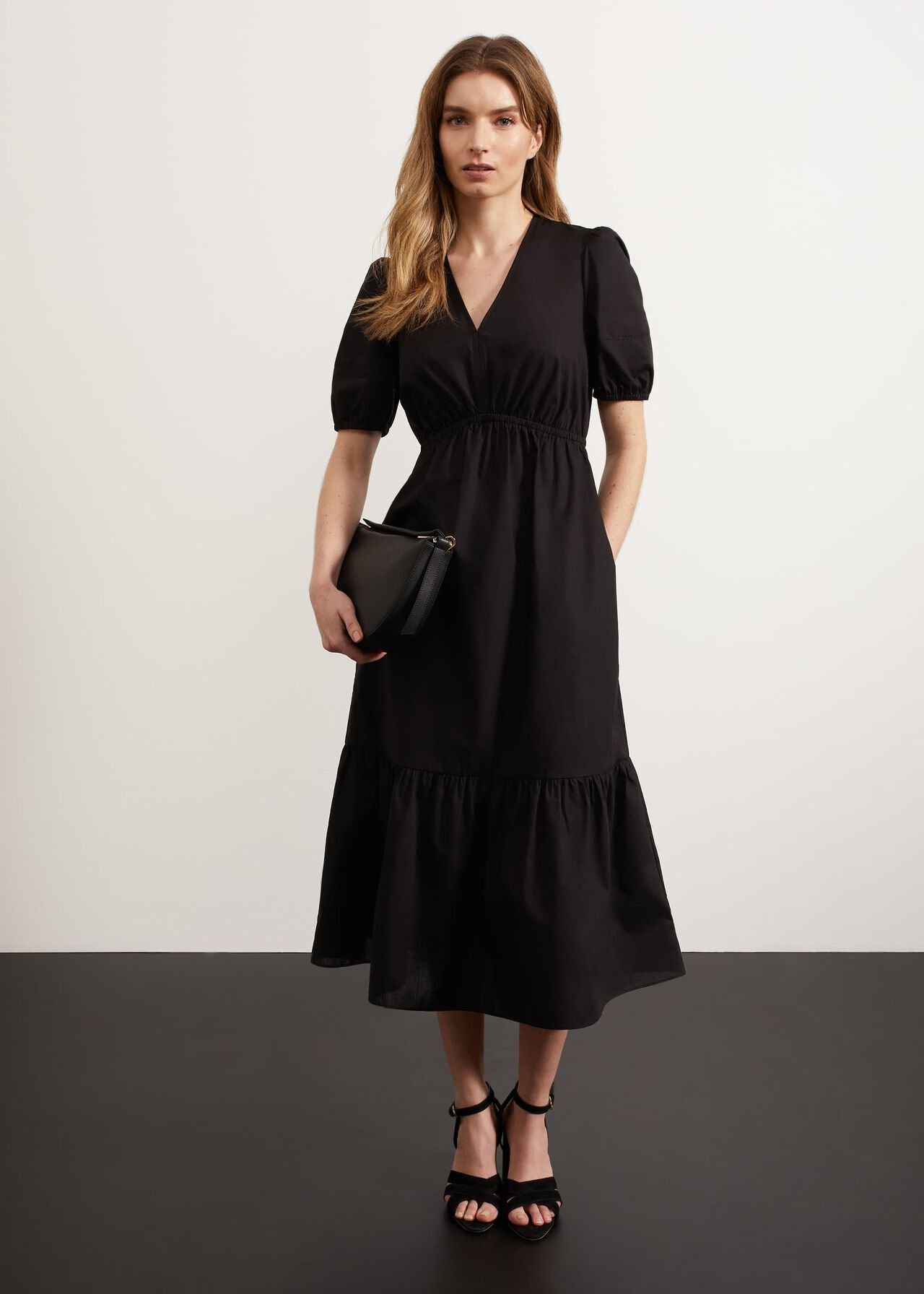 Meadley Dress, Black, hi-res