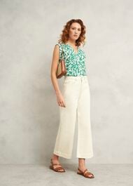 Teresa Top, Green Ivory, hi-res