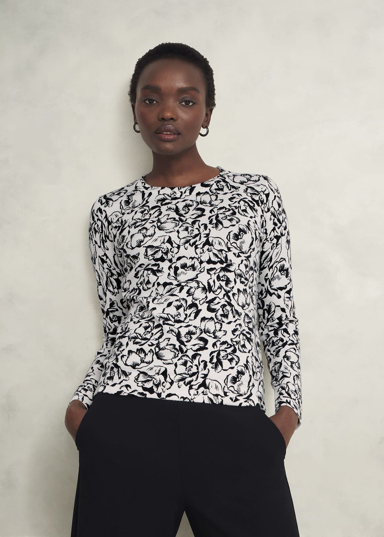 Hobbs Harlow Jumper with Wool Hobbs Harlow Jumper with Wool
