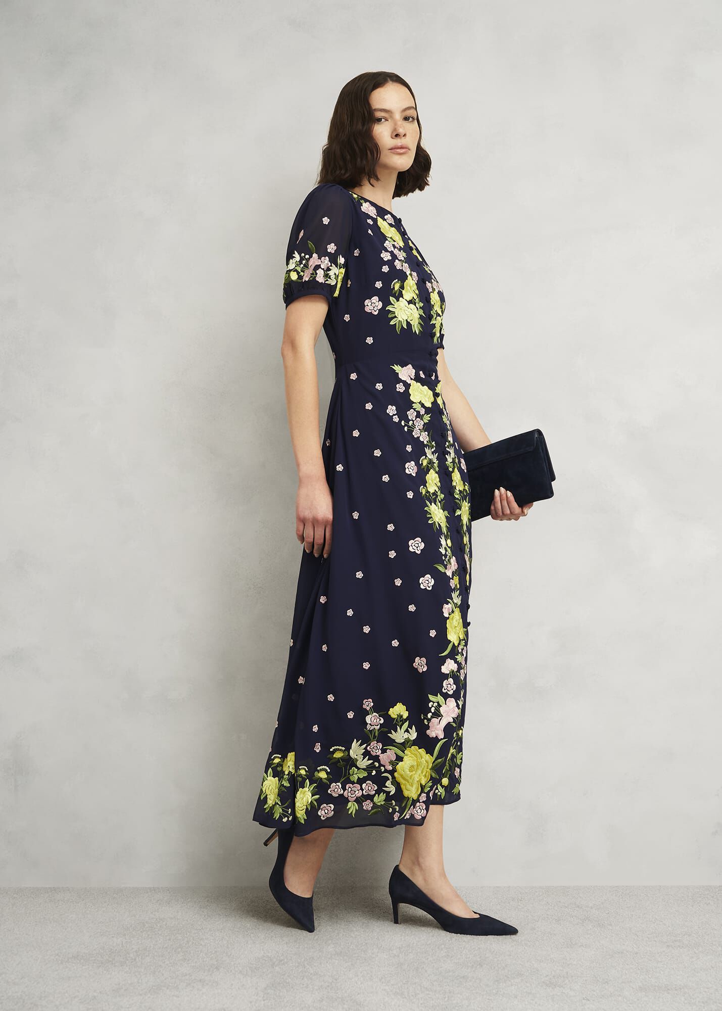 【HOBBS LONDON】Elva Embroidered Dress Elva Embroidered Dress | Hobbs US |
