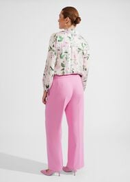 Felicity Wide Leg Pants, Carnation Pink, hi-res