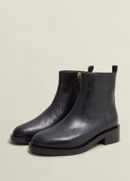 Georgie Ankle Boots, Black, hi-res