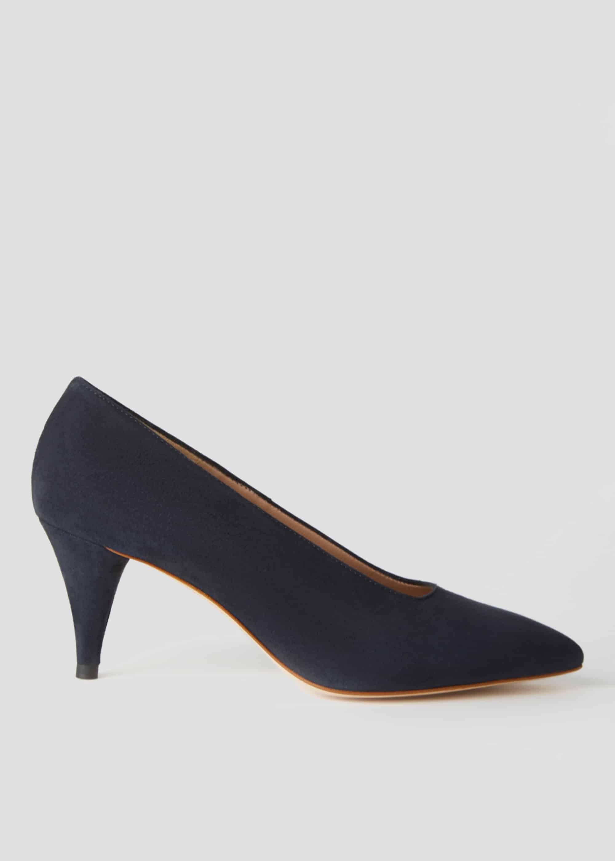 High vamp court shoes on sale