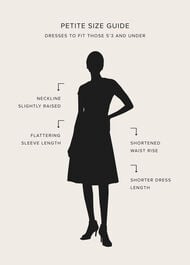 Petite Carly Dress, Pale Pink Multi, hi-res